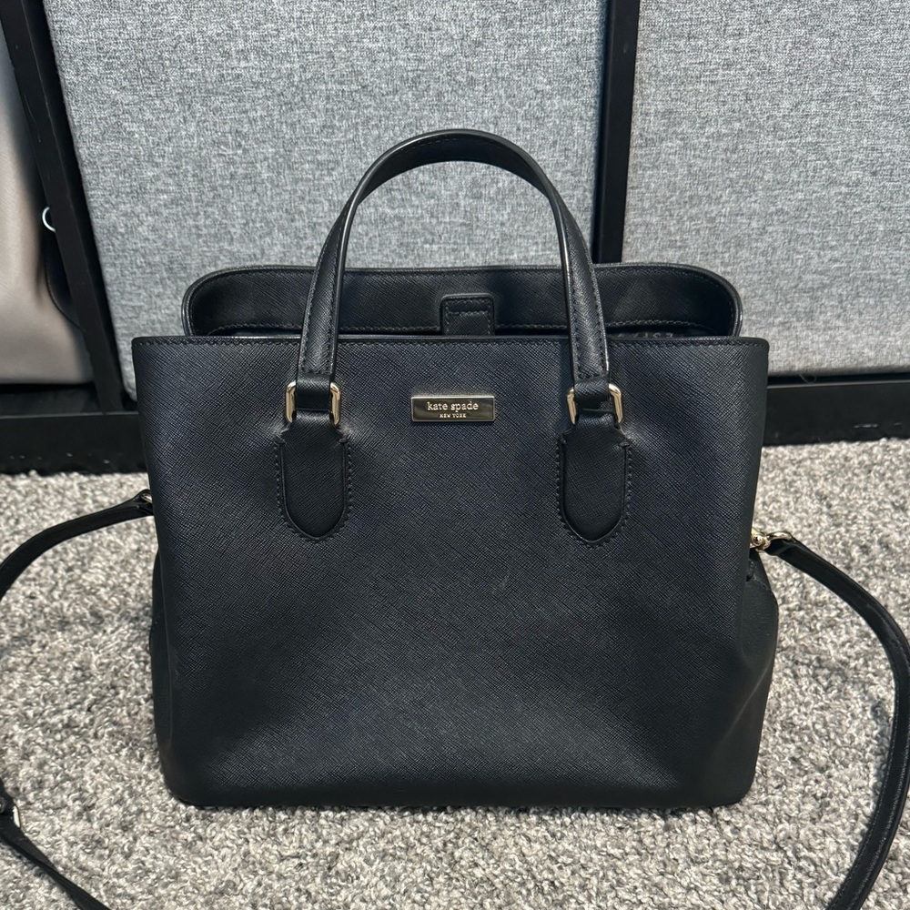 Kate Spade black medium satchel